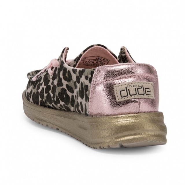 Heydude Wendy Ungdom Leopard Nöt
